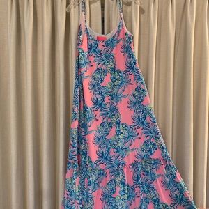 Never been worn with tags lilly maxi dress small